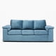thumbnail image 1 of Sofa 3C Bergamo Felpa Petroleo, 1 of 3