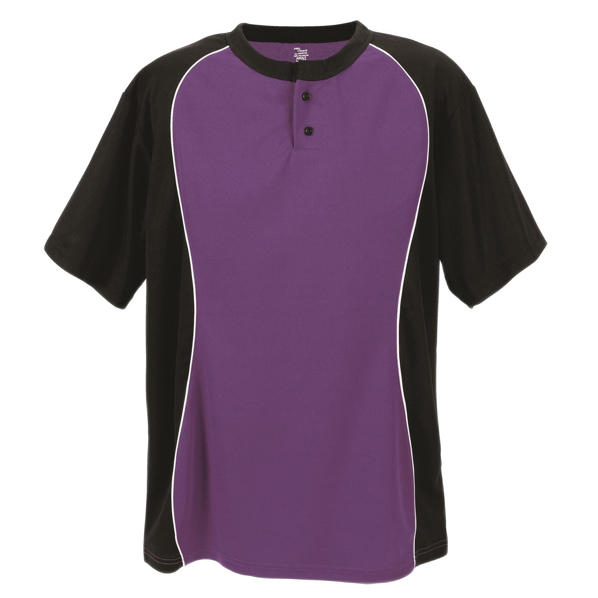 Polo Martin Sports Con Tapeta De Dos Botones, Color Morado, Talla Axl