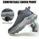 thumbnail image 3 of Botas de senderismo HUMTTO para hombre, todo terreno, impermeables, color gris 10.5, 3 of 3