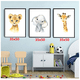 thumbnail image 2 of Cuadros Decorativos Animales Safari Pack X 3 Uds 35x50 Cm C/u, 2 of 2