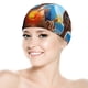 thumbnail image 5 of E.T. el extraterrestre Gorro de Natación de Licra, Gorro de Baño de Tela Cómoda, Gorro Elástico Antideslizante para Hombres, Mujeres y Niños, 5 of 6