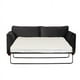 thumbnail image 2 of Sofa Cama Milan 2Pl Con Resortes Pocket Tela Velvet Negro, 2 of 5