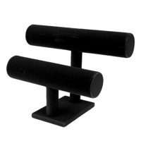 Magideal - Expositor De Pulseras, Soporte Para Relojes, Multiusos, Sencillo Y Ligero, Organizador De Cuerdas Para El Pelo, Brazaletes Y Coleteros Para Tocador. 2 Niveles