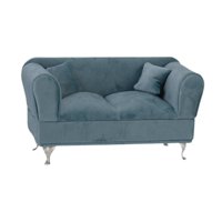 Ioensy - 1/6 Dollhouse Sofá Sofá Toy Organizador De Caja De Joyería Moderna Para El Collar Broch Blue