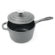 thumbnail image 3 of Cacerola HAWOK de 1 qt (946 ml) de hierro fundido, pre‑sazonada, 3 of 4