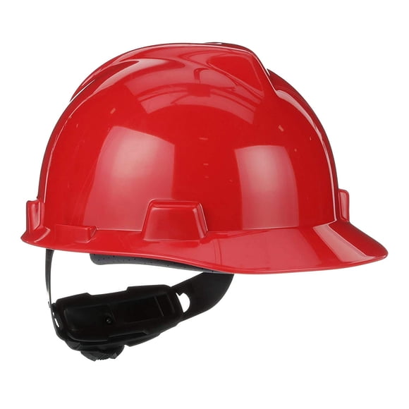 Casco De Seguridad 475363 V gard De Polietileno Rojo