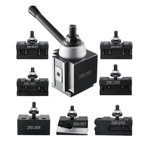 Juego De Postes De Herramientas Vevor Quick Change, 8 Piezas, Para Mini Torno Y Torno De Metal