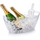 thumbnail image 1 of OBTANIM Clear Acrylic Ice Buckets Large Champagne Drink Cooler, 1 of 3