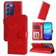 thumbnail image 2 of Funda tipo cartera FOXDOCK para Vivo Y200E 5G , diseño girasol en relieve, cuero PU, cierre magnético, soporte y tarjetero, 2 of 5