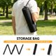 thumbnail image 5 of Caballete plegable SunyesYoon 160 cm negro pack de 3, 5 of 7