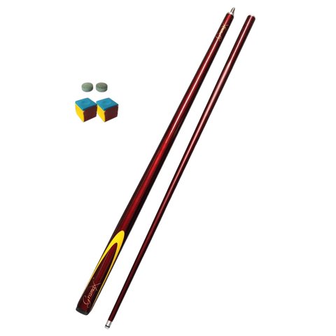 Ioensy - Cue De La Piscina Sleek 57 Pulgadas 1/2 Split Segmentó Profesional Portable Billar De Billar Portable Cue