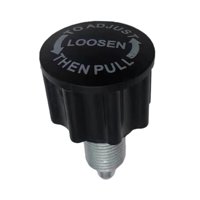 Magideal - Perilla De Tracción Para Bicicleta Estática, Equipo De Ejercicio Con Rosca Metálica, Perilla De 16 Mm, Agarre Ergonómico, Fácil Instalación Para Bicic Negro