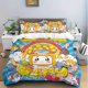 thumbnail image 1 of Adorable And Humorous Cartoon-Themed bedding Featuring L-Lankyboxs Consisting of 3pcs (1 Duvet Cover And 2 Pillowcases, 1 of 5