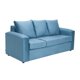 thumbnail image 3 of Living Kendy Sofa 3 Cuerpos + 2 Poufs Felpa Azul Petroleo, 3 of 6