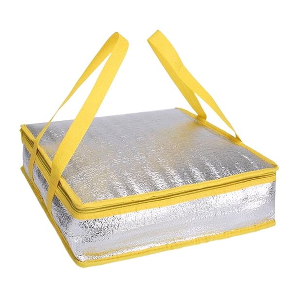 Bolsas de comida de entrega de pizza bolsas de comida prácticamente fáciles de usar para llevar para los profesionales de las tiendas personales. Use 6 pulgadas