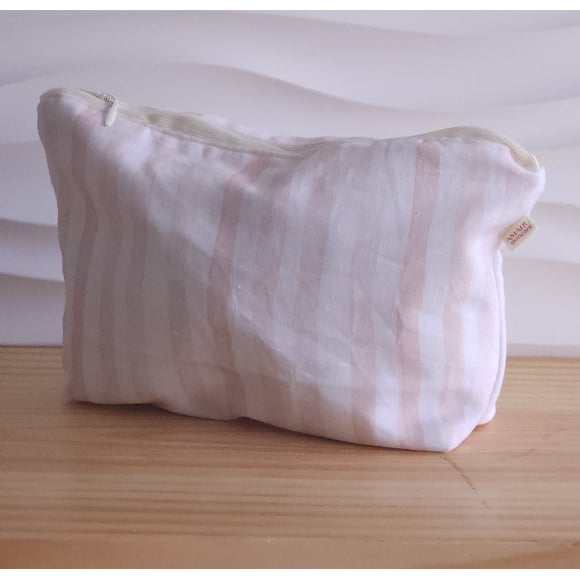 Cosmetiquero sustentable | Neceser de algodón | 22 x 14 cm