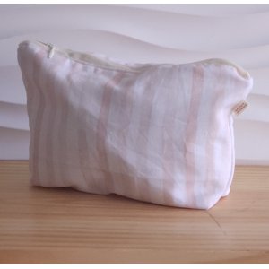 Amaru Skincare - Cosmetiquero Sustentable | Neceser De Algodón | 22 X 14 Cm