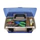 thumbnail image 5 of Caja de aparejos Flambeau 46 cm azul dorado con 7 Tuff Tainers, 5 of 6