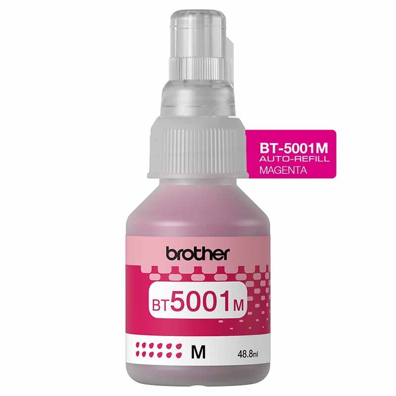 Brother - Botella De Tinta Original Bt5001M Magenta