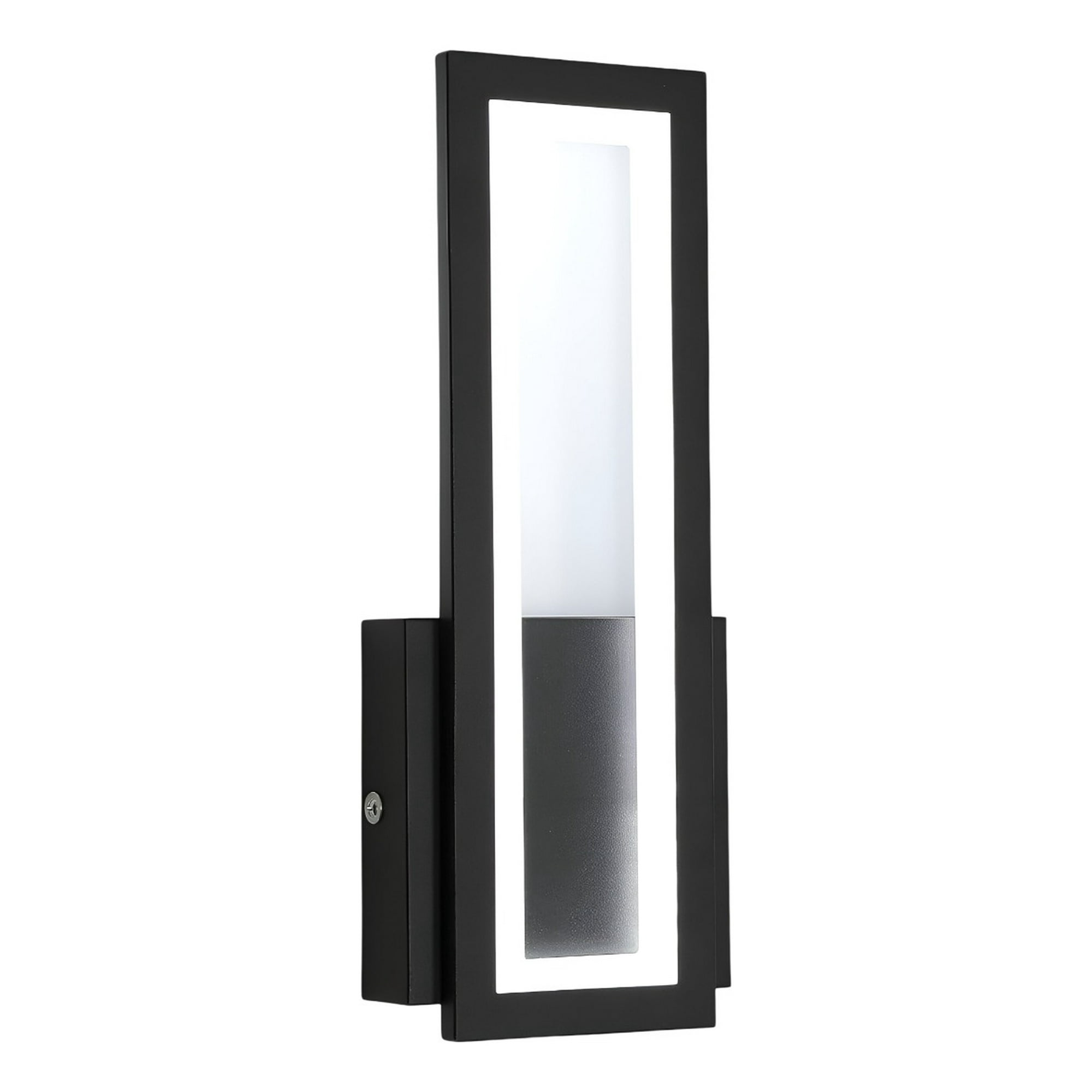 Genérico - Aplique Lámpara Pared Moderna Rectangular Decoración Jhn