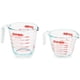 thumbnail image 1 of Juego de vasos medidores Pyrex Glass, 2 piezas, 240 ml y 480 ml, 1 of 2