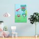 thumbnail image 4 of Lale Ki Lolu Cuadro decorativo colgante - Arte de pared - Póster enmarcado - Decoración de pared - Regalos para familia, amigos y aficionados 40*60 cm, 4 of 6