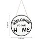 thumbnail image 3 of Cartel de Bienvenida de Madera SUPYFD de 30 × 30 cm, 19 Piezas, 3 of 3