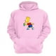 thumbnail image 1 of Polerón Canguro Travieso Amarillo Dibujos Animados Rosa Talla L Unisex, 1 of 2