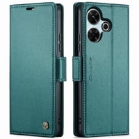 Caseme Tipo Cartera Xiaomi Redmi 13 4G Con Cierre Magnético, Rfid, Tarjetero, Soporte, Carga Inalámbrica