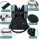 thumbnail image 5 of Mochila de transporte frontal para perros PetaMi Teal Blue para 7 kg, 5 of 7