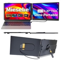Extensor De Pantalla Portátil Miesebe 14"" Fhd 1080P Para Portátil 13-17.3