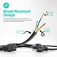 thumbnail image 4 of Cable de alimentación LORDTRONICS de 15 pies de largo C13 Universal AC 10 A 125 V, 4 of 5