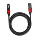 thumbnail image 2 of Cable De Micrófono XLR Cable De Audio Cable XLR Para Sistemas PA Mezcladores Altavoces 1m, 2 of 5