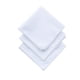 thumbnail image 1 of Pañuelo de Bolsillo CoCoUSM Paquete de 3 Algodón 23 cm Borde Blanco, 1 of 7
