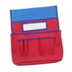 thumbnail image 3 of Asiento Escolar, Silla, Bolsillo De Almacenamiento, Etiqueta Con Nombre De Estudiante Para Campamento, Guardería, Aula, Azul Y Rojo, 3 of 3