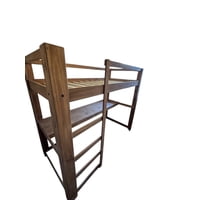 Myr - Cama Alta Con Escritorio 1 Plaza