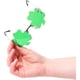 thumbnail image 2 of Gafas de disfraz de duende verde con hojas de trébol irlandés para el Día de San Patricio (1 par) de Big Mo's Toys, 2 of 7