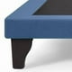 thumbnail image 2 of Base de cama europea Azul Marino 1 plaza medida 90x200cm, 2 of 3