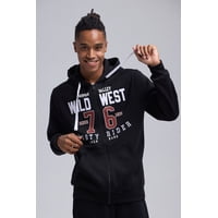 Fashionspark - Polerón Hombre Full Zipper Negro - Lv