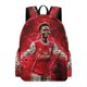 thumbnail image 1 of Bukayo Saka-theme Backpack, Campus style schoolbag Bookbag with Adjustable Shoulder Straps And Large Zip Compartment, Unisex Travel Bags.42x30x15cm, 1 of 6