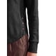 thumbnail image 5 of INSPIRE CHIC Blusas de Pana para Mujer Manga Larga Suelta Cuello en V Camisas Básicas Botón Tops Vintage Casual Oficina Salir Pullover Pequeño Negro, 5 of 6