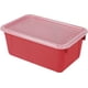thumbnail image 2 of Contenedores de almacenamiento Storex, cubos pequeños, rojos (paquete de 5), 2 of 9