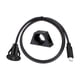 thumbnail image 1 of Cable De Extensión De Montaje En Panel Empotrado Para Coche, 3 Pies, USB C 3,0, Para Camiones, Coches, Barcos, Tipo C A Tipo C, 1 of 3