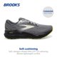 thumbnail image 2 of Zapatillas para correr Brooks Ghost 16 Primer/Gris/Lime para hombre, 2 of 6