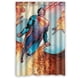 thumbnail image 1 of Cortina de ducha de Superman con ganchos (48 x 72 pulgadas), 1 of 3