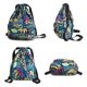 thumbnail image 4 of Mochila de gimnasio con cordón XMRSOY Bolsa de nailon resistente al agua, 4 of 5