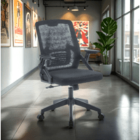 Arthome - Silla De Oficina Ejecutiva Montreal Ergonomica Color Negro Bm 808