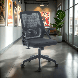 Arthome - Silla De Oficina Ejecutiva Montreal Ergonomica Color Negro Bm 808