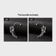 thumbnail image 1 of Gorgeous Butterfly Earrings for Ladies - No Piercing Needed!, 1 of 5