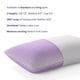 thumbnail image 2 of Almohada Purple Harmony Talalay Látex Media con Soporte Refrescante, 2 of 8